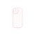 Lekerekített átlátszó TPU telefontok iPhone 12 6.1 colos YooUp Rounded Transparent pink
