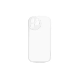   Lekerekített átlátszó TPU telefontok iPhone 12 6.1 colos YooUp Rounded Transparent átlátszó