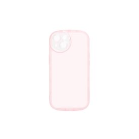   Lekerekített átlátszó TPU telefontok iPhone 13 Mini 5.4 colos YooUp Rounded Transparency pink