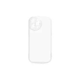   Lekerekített átlátszó TPU telefontok iPhone 13 Pro 6.1 colos YooUp Rounded Transparency átlátszó