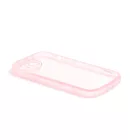 Lekerekített átlátszó TPU telefontok iPhone 14 Plus 6.7 colos YooUp Rounded Transparency pink