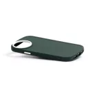 Lekerekített TPU telefontok iPhone 12/12 Pro 6.1 colos YooUp Rounded Elegant sötétzöld