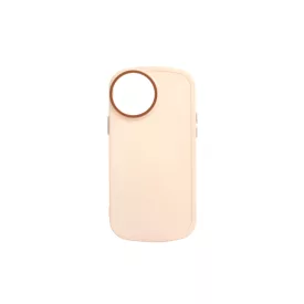   Lekerekített TPU telefontok iPhone 12/12 Pro 6.1 colos YooUp Rounded Elegant bézs