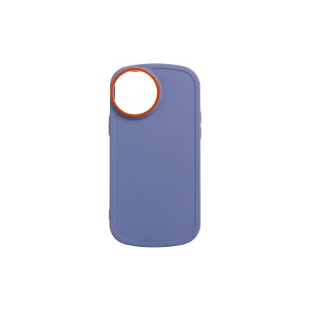 Lekerekített TPU telefontok iPhone 13 Pro 6.1 colos YooUp Rounded Elegant kék