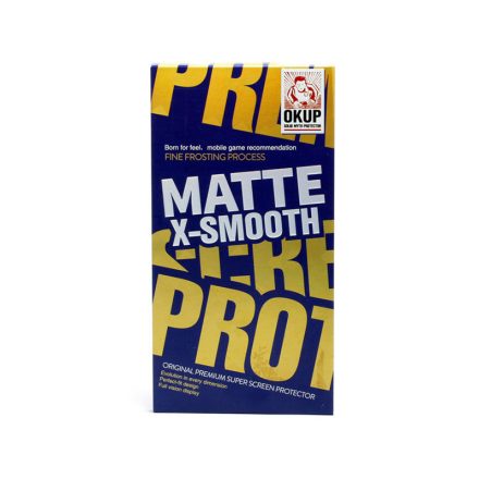 Karc és ütésálló matt védőfólia fekete kerettel Samsung Galaxy A13 4G A135F FMF
