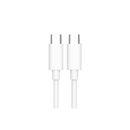 Töltő és adatkábel Type-C/Type-C csatlakozóval PD 60W 1 méter Kakusiga KSC-302 fehér