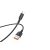Töltő és adatkábel USB/Type-C csatlakozóval 3A 1 méter Kakusiga KSC-805 fekete