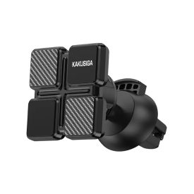   Szellőzőrácsra rögzíthető mágneses autós telefontartó Kakusiga KSC-780A fekete