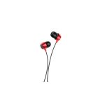 Vezetékes fülhallgató, headset 3,5 mm-es Jack csatlakozóval Jokade JD017 piros