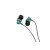Vezetékes fülhallgató, headset 3,5 mm-es Jack csatlakozóval Jokade JD016 türkiz