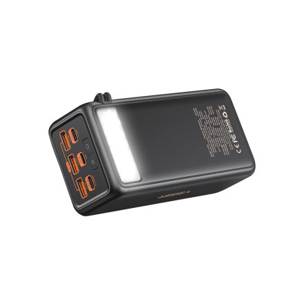 Power Bank 56000 mAh Veger Tank Boost (5001C) PD 130W fekete
