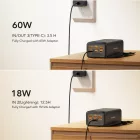 Power Bank 56000 mAh Veger Tank Boost (5001C) PD 130W fekete