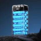 Power Bank 56000 mAh Veger Tank Boost (5001C) PD 130W fekete