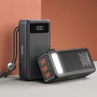 Power Bank 56000 mAh Veger Tank Boost (5001C) PD 130W fekete