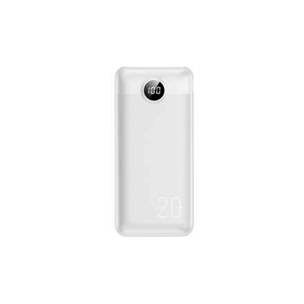Power Bank 20000 mAh Veger L20S (2039PD) PD 20W fehér