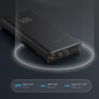 Power Bank 20000 mAh Veger T100 (W2032C) PD 100W fekete