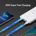Power Bank 20000 mAh Veger S22 W2060 PD 20W fehér