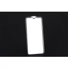 Karc és ütésálló, betekintésgátlós matt védőfólia fekete kerettel iPhone 12 Mini FMF Privacy