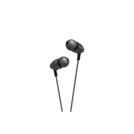 Vezetékes fülhallgató, headset Type-C csatlakozóval, szilikonos zajcsökkentéssel Inkax EP-14A 1.2 méter hosszú fekete