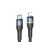 Töltő és adatkábel Type-C/Lightning csatlakozóval PD 20W 1.2 méter Usams U76 SJ538 fekete