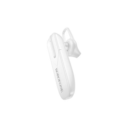 Bluetooth-os mono headset Borofone BC36 Lucky Business fehér