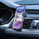 Szellőzőrácsra rögzíthető autós telefontartó Borofone BH32 Gracioso Gravity fekete