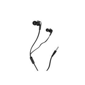   Vezetékes fülhallgató, headset 3,5 mm-es Jack csatlakozóval Borofone BM37 Noble fekete