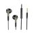 Vezetékes fülhallgató, headset 3,5 mm-es Jack csatlakozóval Borofone BM63 Melodic fekete