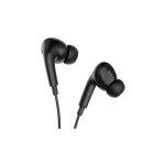 Vezetékes fülhallgató, headset beépített DAC konverterrel Type-C csatlakozóval Borofone BM80 Pro fekete