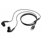 Vezetékes fülhallgató, headset beépített DAC konverterrel Type-C csatlakozóval Borofone BM80 Pro fekete