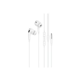   Vezetékes fülhallgató, headset 3,5 mm-es Jack csatlakozóval Borofone BM80 Pro fehér