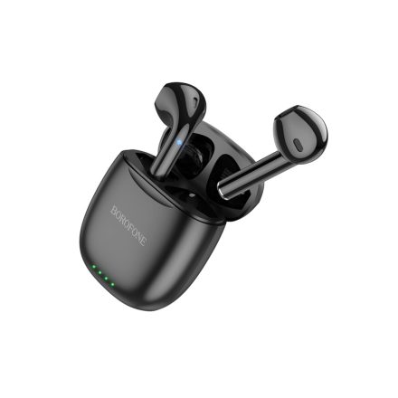 Bluetooth fülhallgató, headset Borofone BW17 Only Me TWS fekete