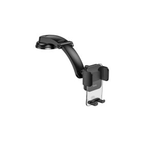   Tapadókorongos autós telefontartó Hoco CA118 Delicate fekete