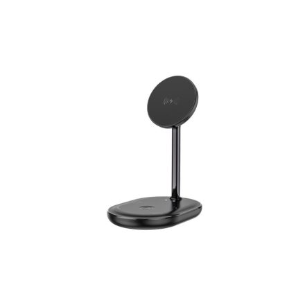 Hoco CW40 Noble 3in1 Wireless Gyorstöltő Állvány fekete