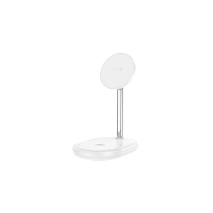 Hoco CW40 Noble 3in1 Wireless Gyorstöltő Állvány fehér