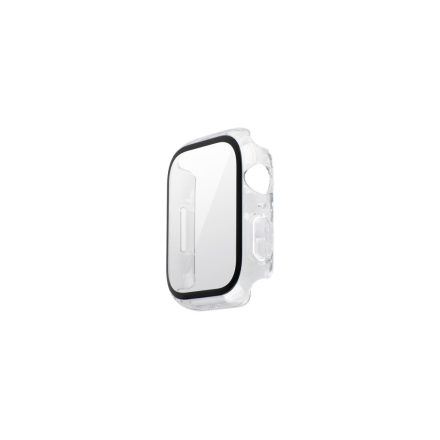 Átlátszó óratok védőfóliával Apple Watch 7/8 45 mm Hoco WS3 Shadow 3D
