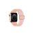 Fonott nylon óraszíj Apple Watch 42/44/45/49 mm Hoco WA04 Fashion púder