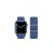 Ultravékony fonott nylon óraszíj Apple Watch 42/44/45/49 mm Hoco WA05 Jane Eyre kék