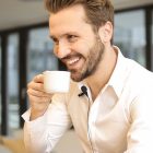 Mikrofon Type-C csatlakozóval Hoco L14 Lavalier fekete