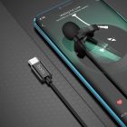 Mikrofon Type-C csatlakozóval Hoco L14 Lavalier fekete