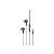 Vezetékes fülhallgató, headset 3,5 mm-es Jack csatlakozóval Hoco M78 El Placer fekete