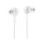 Vezetékes fülhallgató, headset 3,5 mm-es Jack csatlakozóval Hoco M78 El Placer fehér