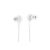Vezetékes fülhallgató, headset 3,5 mm-es Jack csatlakozóval Hoco M78 El Placer fehér