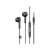 Vezetékes fülhallgató, headset 3,5 mm-es Jack csatlakozóval Hoco M93 Wire fekete