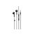 Vezetékes fülhallgató, headset 3,5 mm-es Jack csatlakozóval Hoco M93 Wire fekete
