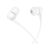 Vezetékes fülhallgató, headset 3,5 mm-es Jack csatlakozóval Hoco M99 Celestial fehér