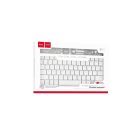 Bluetooth billentyűzet (angol) Hoco S55 Transparent Discovery fehér