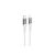Töltő és adatkábel Type-C/Lightning csatlakozóval 1.2 méter PD 20W Hoco U111 Transparent Discovery szürke