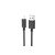 Töltő és adatkábel USB/Lightning csatlakozóval 2.4A 1 méter Hoco X88 Gratified fekete