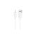 Töltő és adatkábel USB/Lightning csatlakozóval 2.4A 1 méter Hoco X88 Gratified fehér